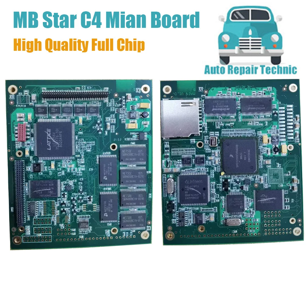 

2023 Новый MB STAR C4 PRO Материнская плата 100% оригинальный Mb Star C4 полный чип SD Подключение для B-enz грузовик и автомобиль диагностический инструмент