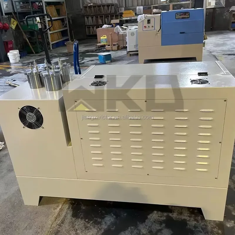 i High-Accuracy Small Planetary Ball Mill Machine 500ml*4 Jar Volume Industrial Use Powder Milling with Motor and Pump