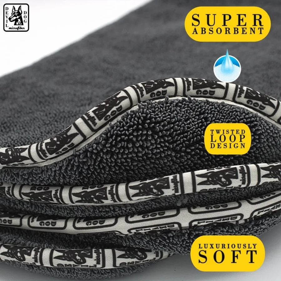 منشفة تجفيف من الألياف الدقيقة فائقة النعومة وعالية الامتصاص للكلاب والقطط والحيوانات الصغيرة مثالية لتجفيف ما بعد الحمام أثناء السفر #2