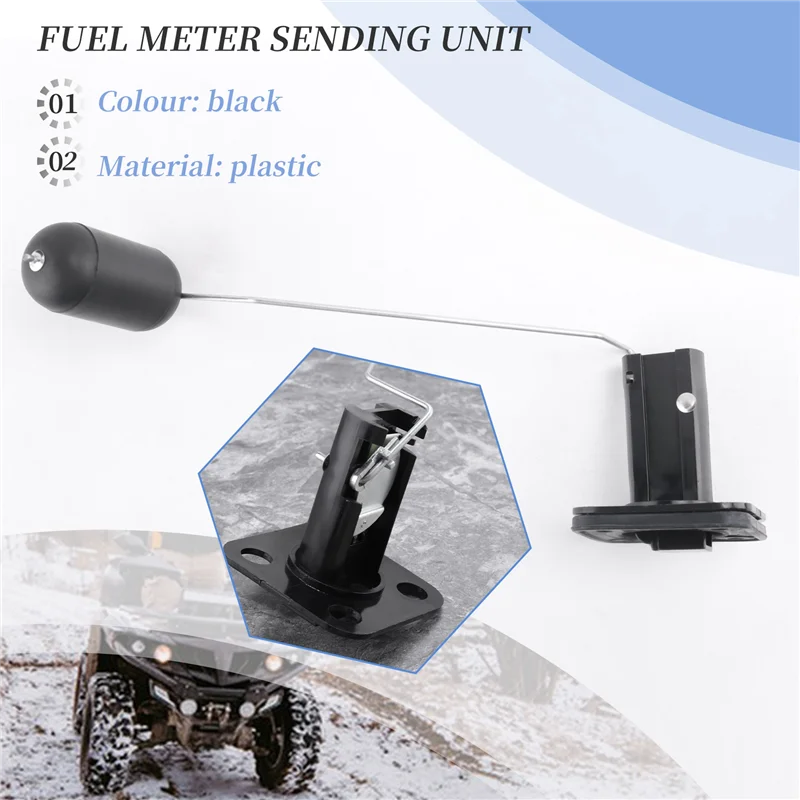 Unidade de envio de medidor de combustível elegante 5km-85752-00-00 para grizzly 660 yfm660f 2002-2008 acessórios atv