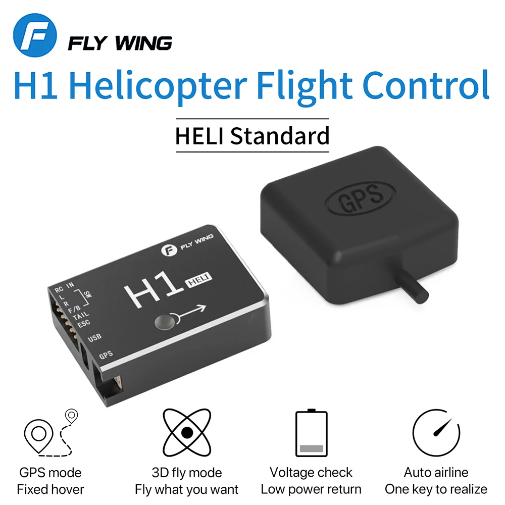 FLY Wing H1 RC GPS kontroler lotu śmigłowca 6CH Flybarless dla śmigłowca FW450 FW450L rc gyro