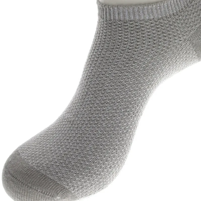 Silver Fiber Socks Anti-Odor & Anti-bacterial Moisture Wicking for Men\'s Socks,6Pairs