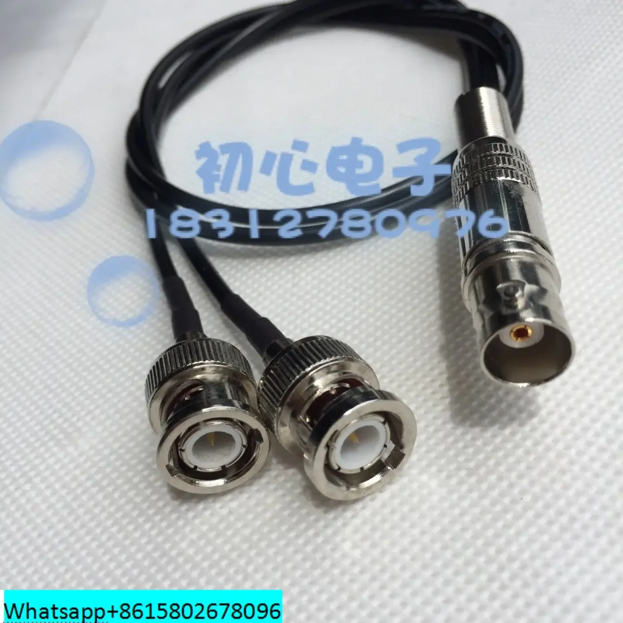 50 Ω BNC-JJK Q9 1/2 adapter cable BNC 1 female to 2 male video surveillance extension cable adapter cable