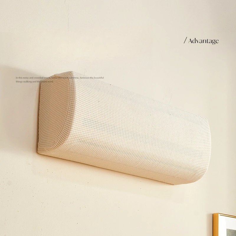 Elastic Universal Air Conditioner Cover Dustproof Stretchable Modern Plain Color AC Protector