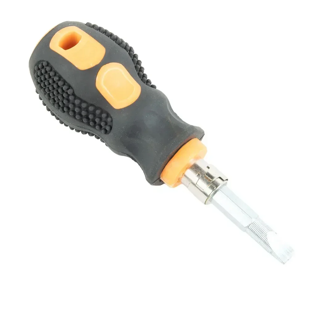 Screwdriver Mini Short Handle Screwdriver Portable Radish Head Screw Driver Precision Car Repair Tools Mini Maintenance Tools