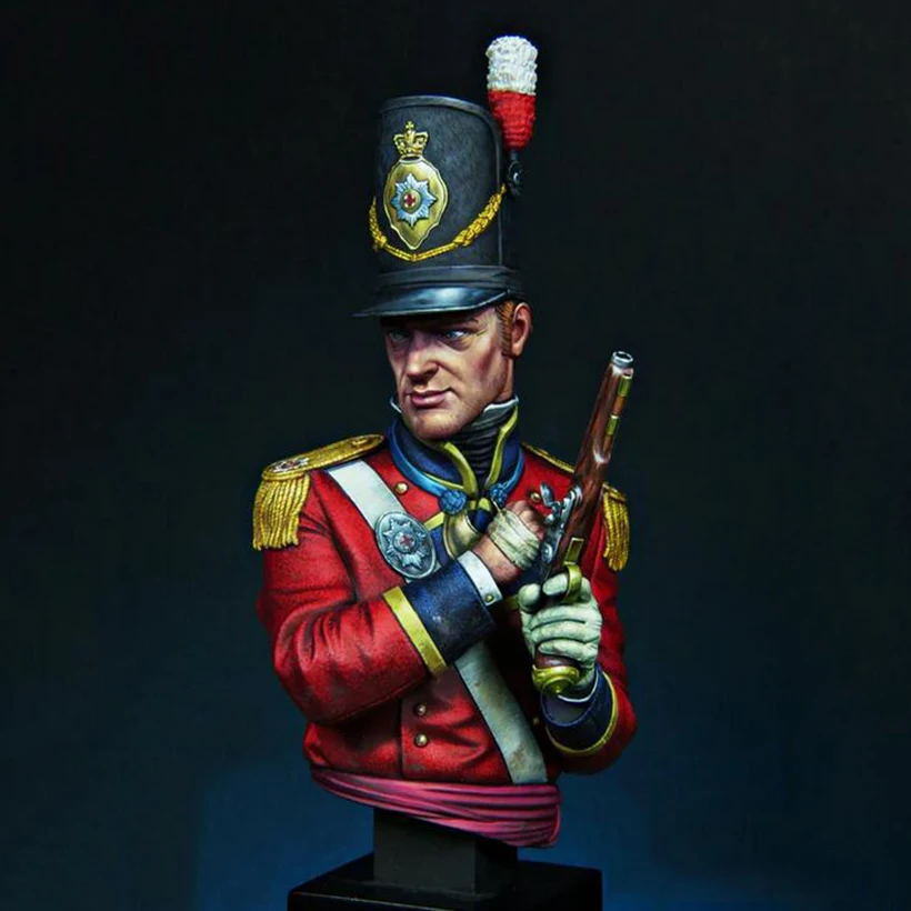 1/10 ANCIENT officer coldstream guards SOLDIER BUST   Resin figure Model kits Miniature soldier Unassembled Unpainted