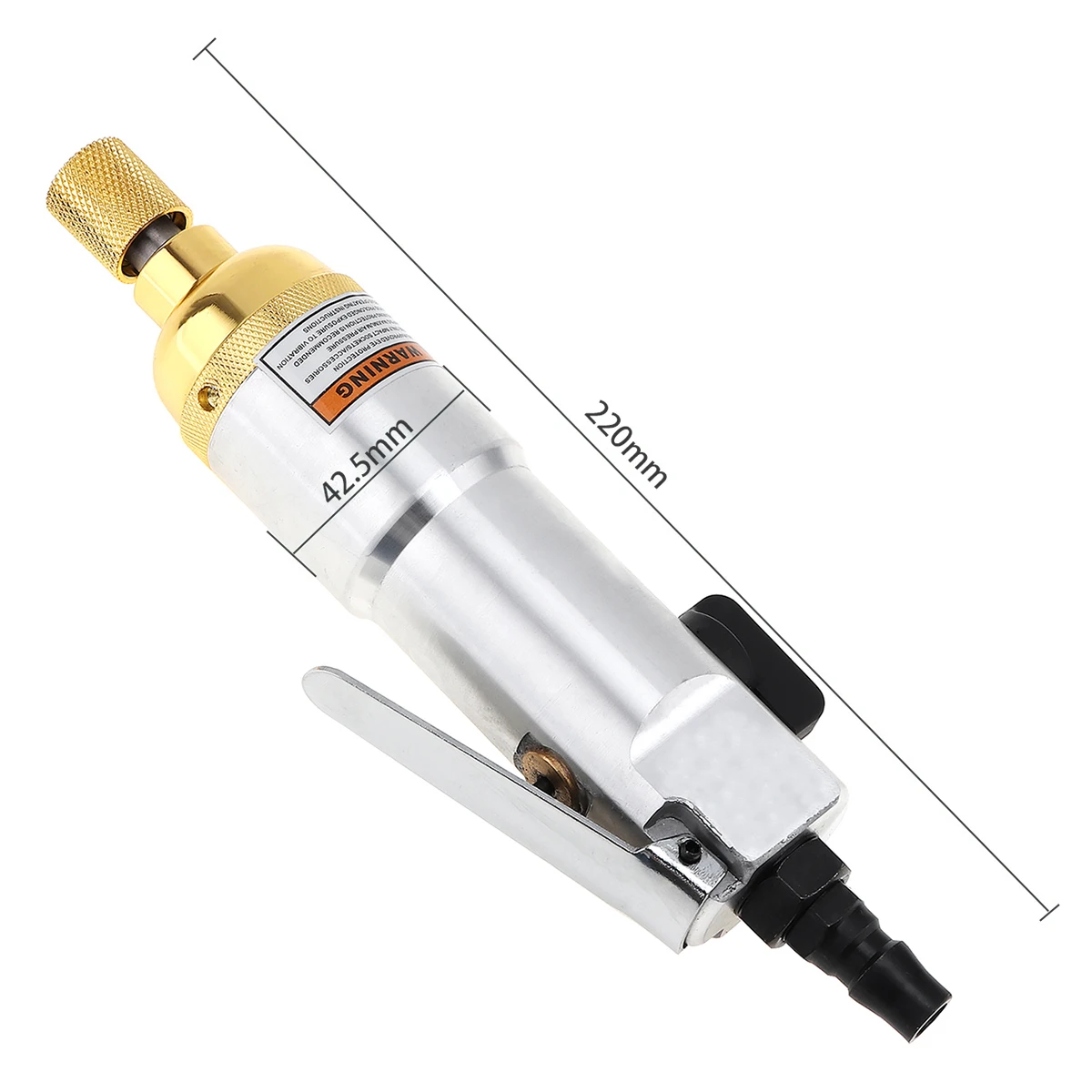 TORO-destornillador neumático de 1/4 pulgadas, destornillador de aire de mango recto, herramientas de aire de 9000RPM para instalación de