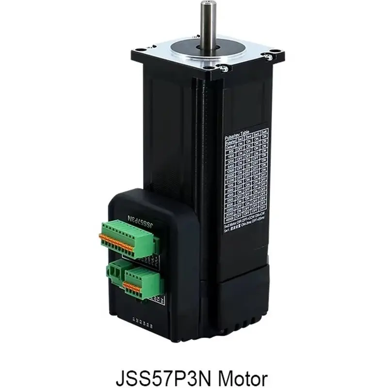 T19C JSS57P 3N Open Loop Stepper Motor Nema23 Integrated Hybrid Servo Motor For CNC With Communication Precise Positioning