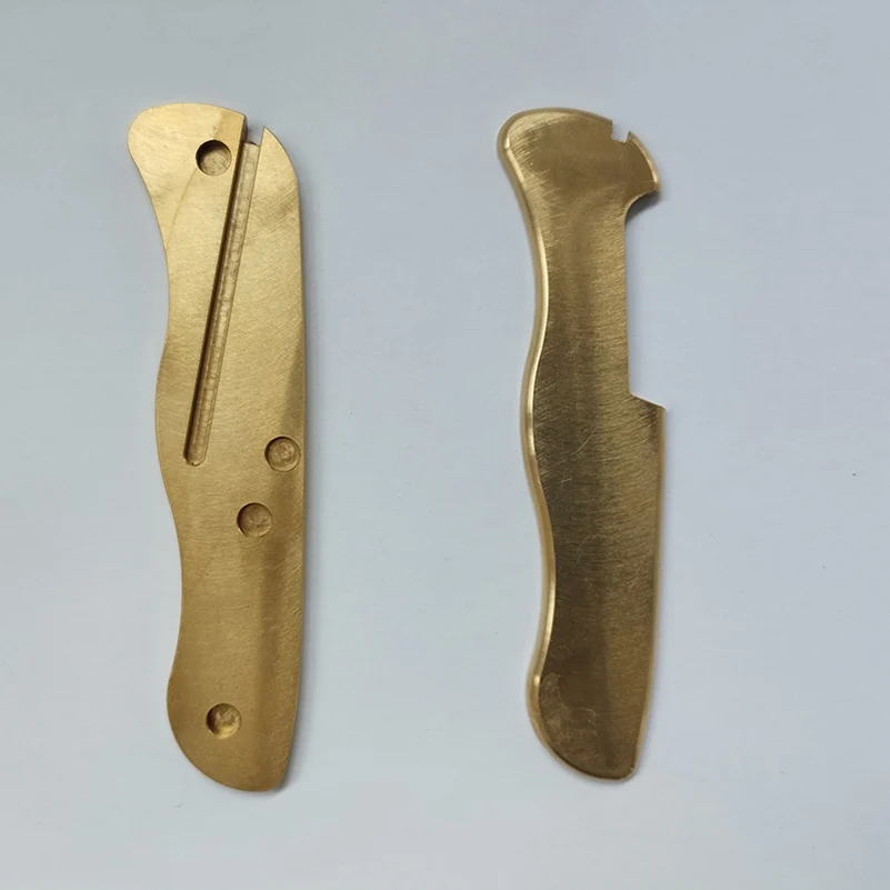 

1 Пара индивидуальных латунных резцов для 111MM Victorinox Швейцарский армейский нож MW4DE Солдатский спасательный инструмент Centurion детали