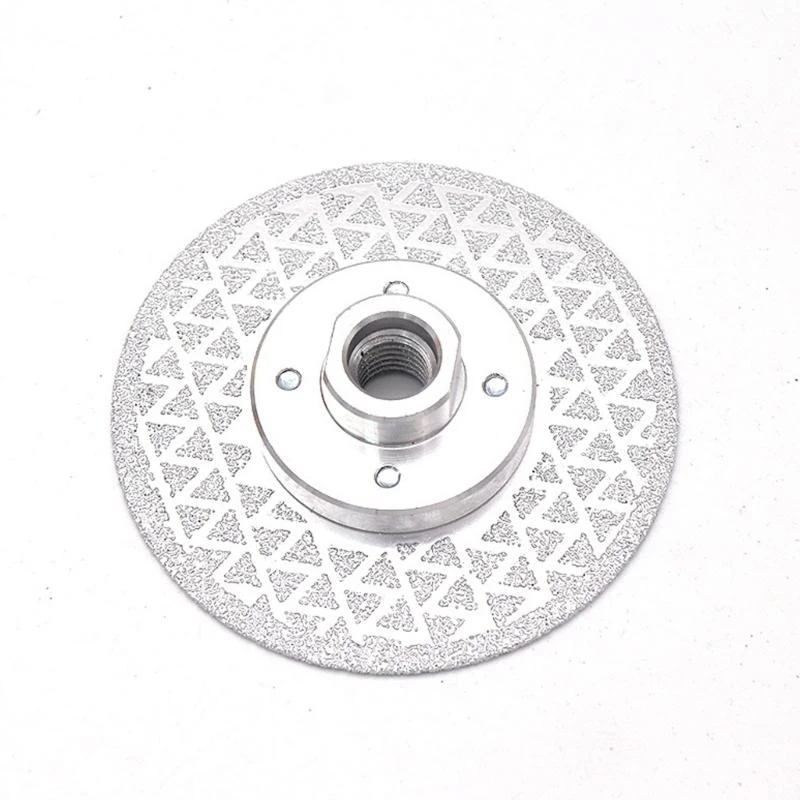 

Vacuum Brazed Diamonds Cutting Wheel Sawing Blade Double Side Disc Marble Concrete Ceramic Tile Cutting Polishing Granite