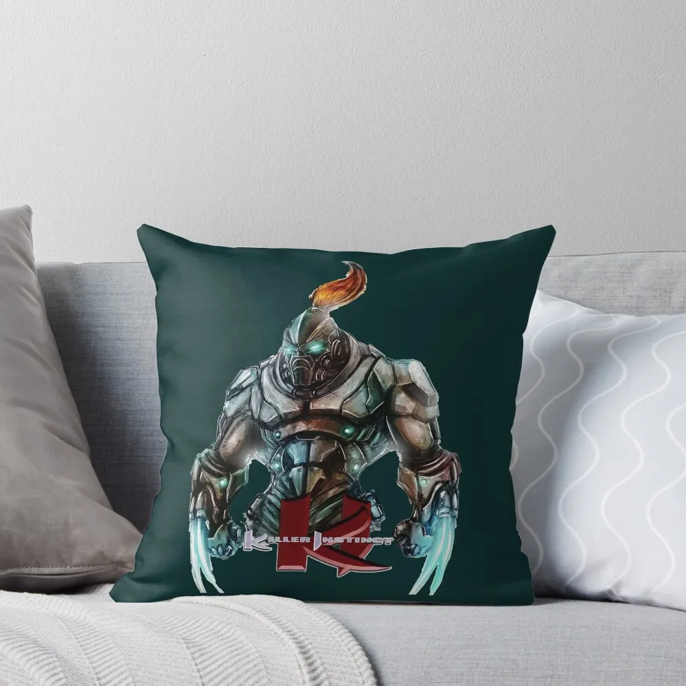 

Killer Instinct Halfresolution Throw Pillow Decorative Cushion home decor items Bed pillowcases pillow