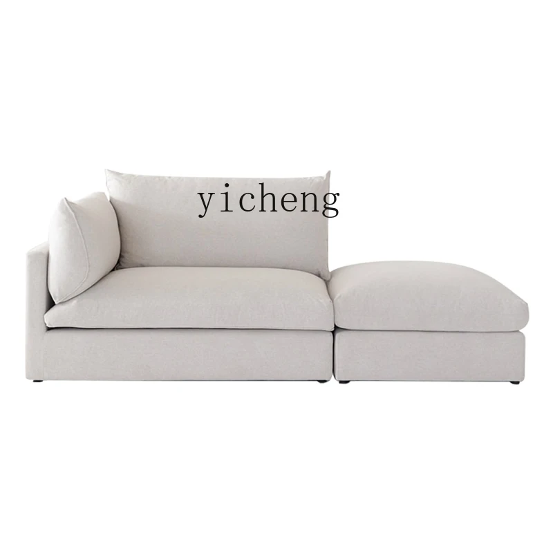 ZK Double Sofa Small Apartment Living Room Three-Seat Home Bedroom Apartment Fabric Small Sofa