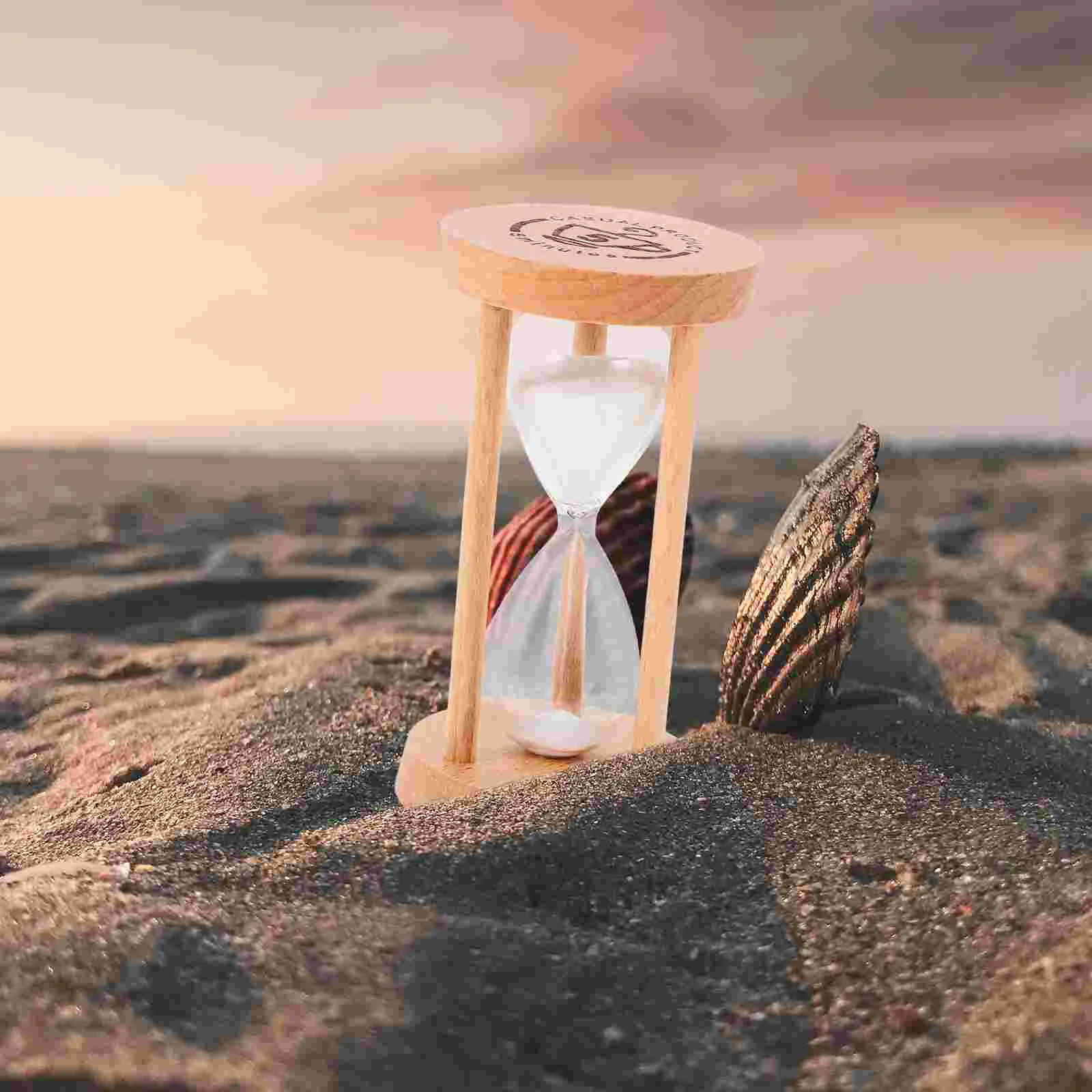 Hourglass Timer Sand Decor Desktop Ornament Timers Decorate Decorative Clock Five Minutes Household