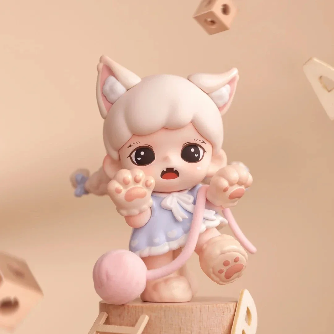 Zoraa Meow Cat Face Series Blind Box Mystery Box Caixa Caja Dolls