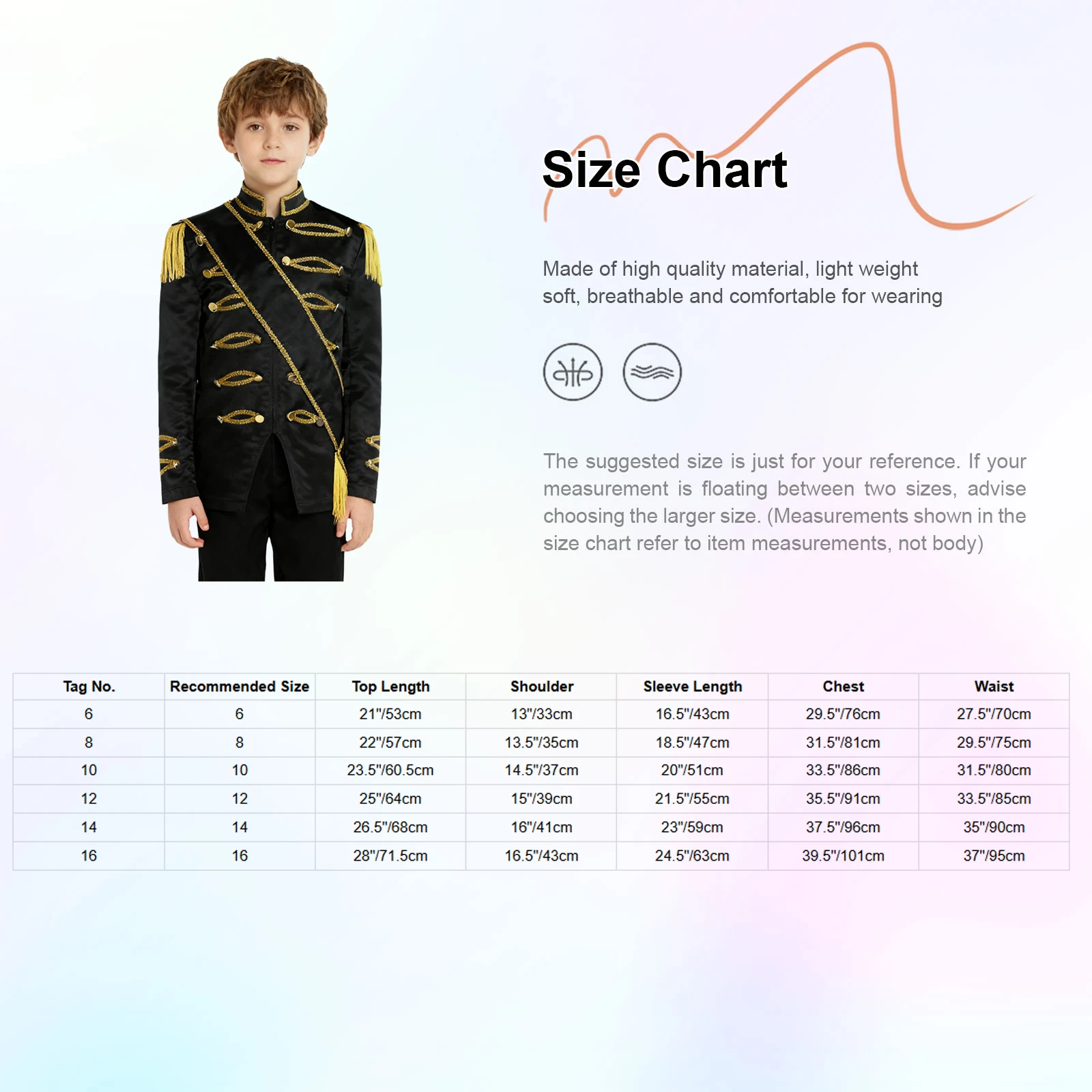 Meninas meninos circo ringmaster jaqueta com faixa borla ouro sargento sgt pimenta tambor banda grande cosplay desempenho traje