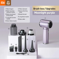 Xiaomi Youpin Wireless Car Vacuum Cleaner Strong Suction Handheld Robot Home Car Dual USE Mini Vacuum Cleaner Appliance New Mi