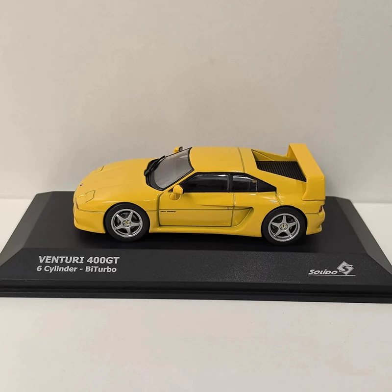SOLIDO 1/43 Schaal VENTURI 400GT Legering Simulatie Auto Model Statische Collectie Versierd Vakantie Speelgoed Souvenir Gift