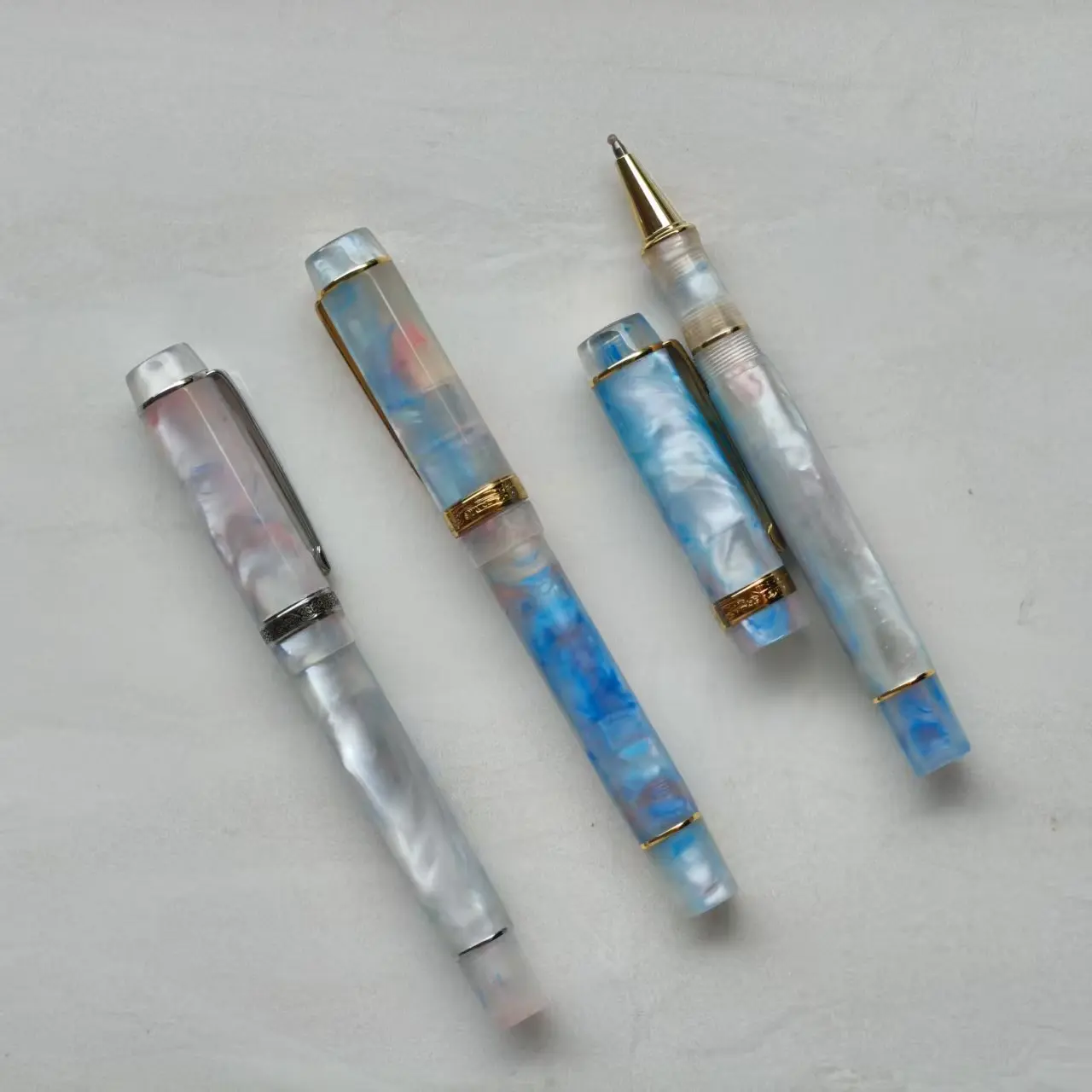 

KAI GE LU 316 Rollerball Pen, Signature Pen, Stylish Design, Smooth Writing, Black Ink Gift Pen