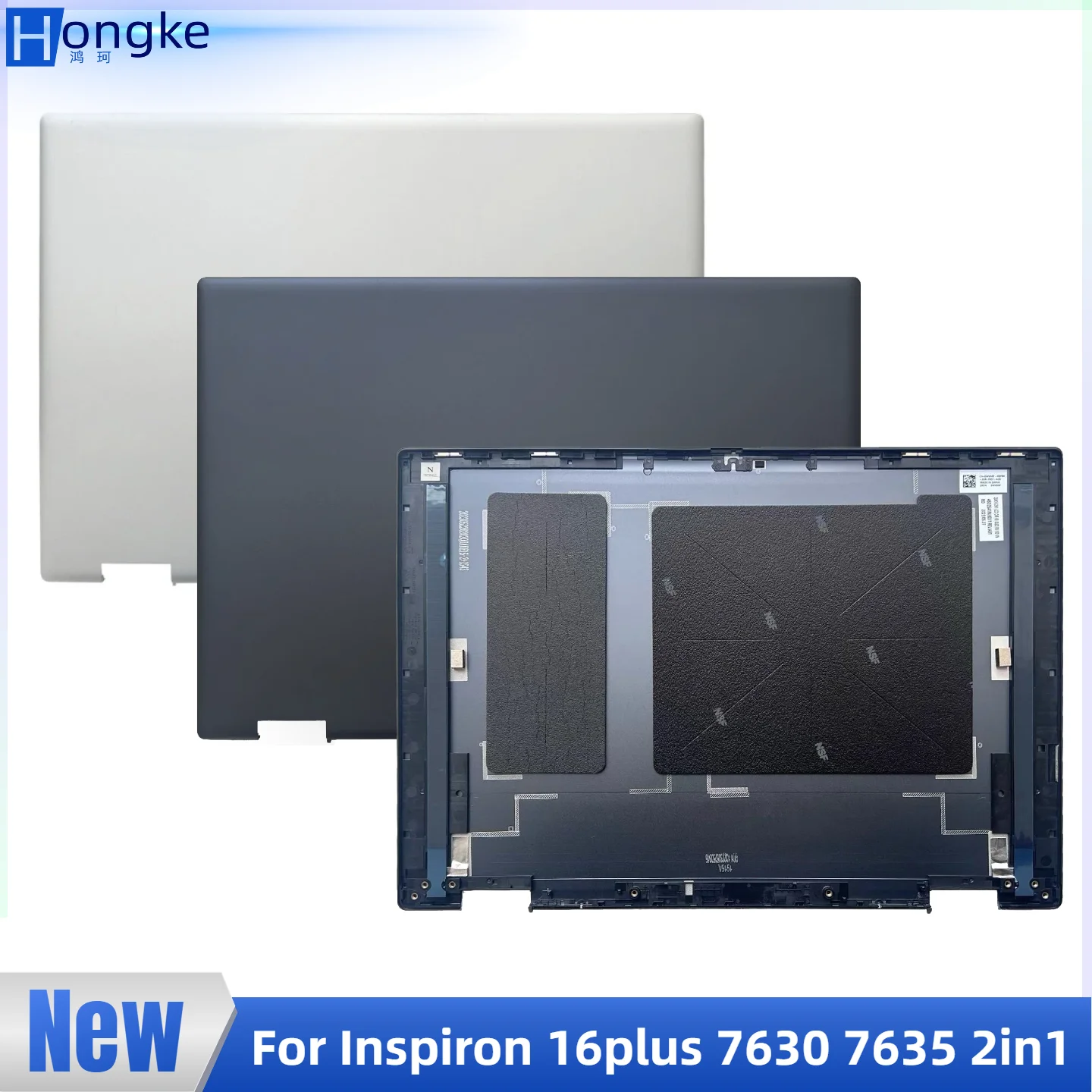

New For Inspiron 16 Plus 7630 7635 2-in-1 LCD Back Cover Top Case Rear Lid FHD 0PNHNK 0VR1TJ