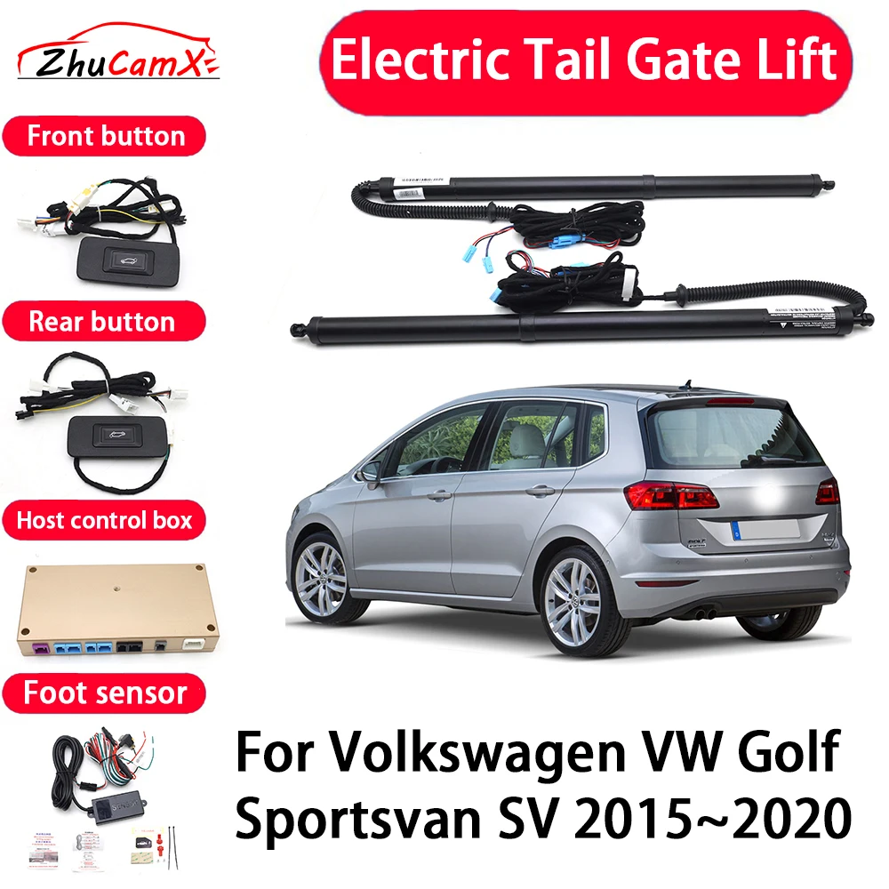 ZhuCamX Car Automatic Electric Tail Gate Lift Tailgate Assist System for Volkswagen VW Golf Sportsvan SV 2015–2020
