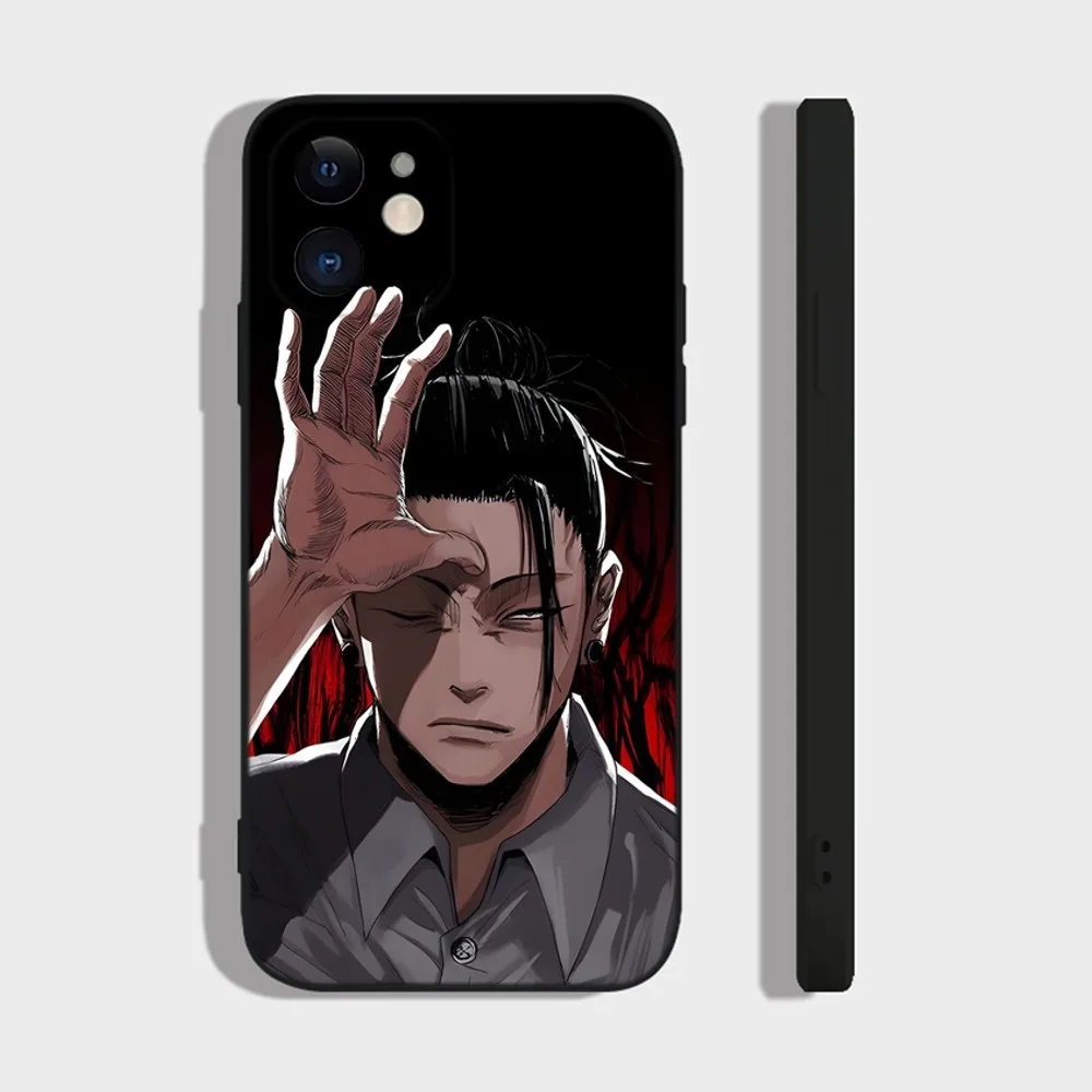 Jujutsu Kaisen G-GetoS  Suguru Phone Case For iPhone 16,15,14,13,12,11 Plus,Pro,Max,XR,XS,X,7,8 Plus,SE,Mini Silicone Soft