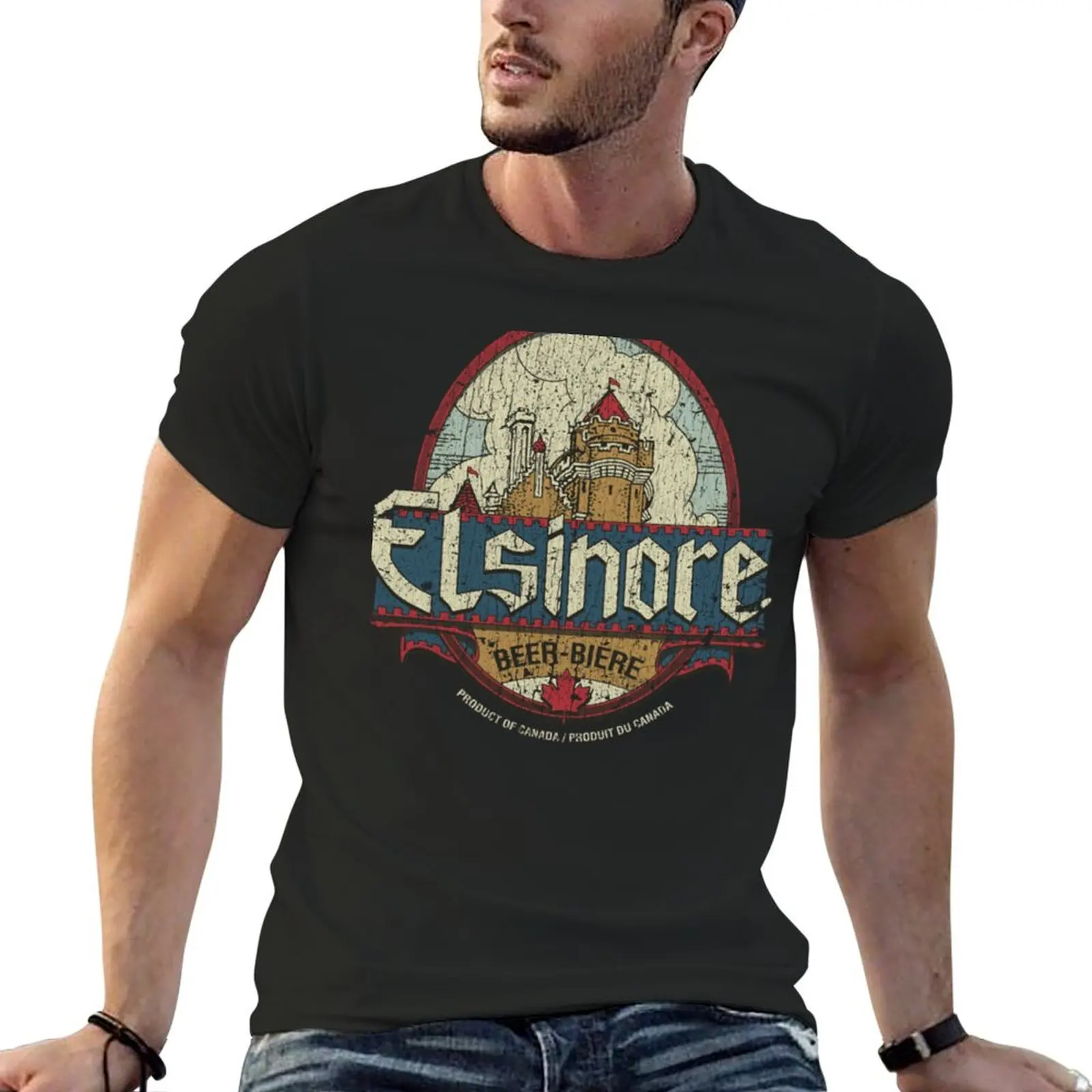 Elsinore Beer 1983 T-Shirt cute tops oversized vintage t shirts essential t shirt mens designer t shirt