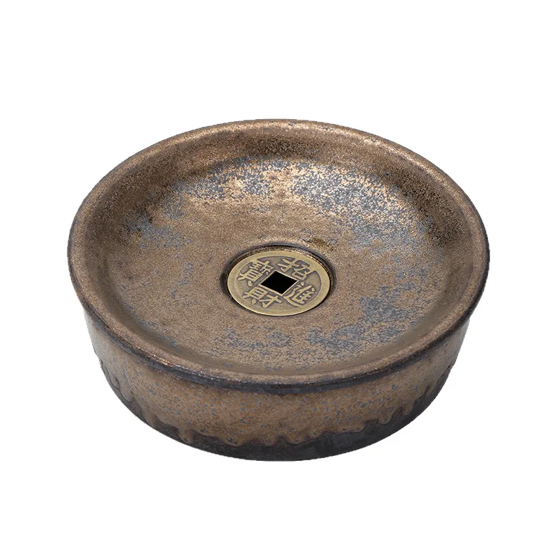 Tang and Song Dynasties Ceramic Pot Bearing Dry Brewing Table Coarse Pottery Tea Set Tray Is TeaLarge Storage KettleAccessories