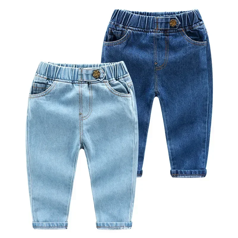 

Kids Denim Pants 2024 New Autumn Boys Jeans 2-8T