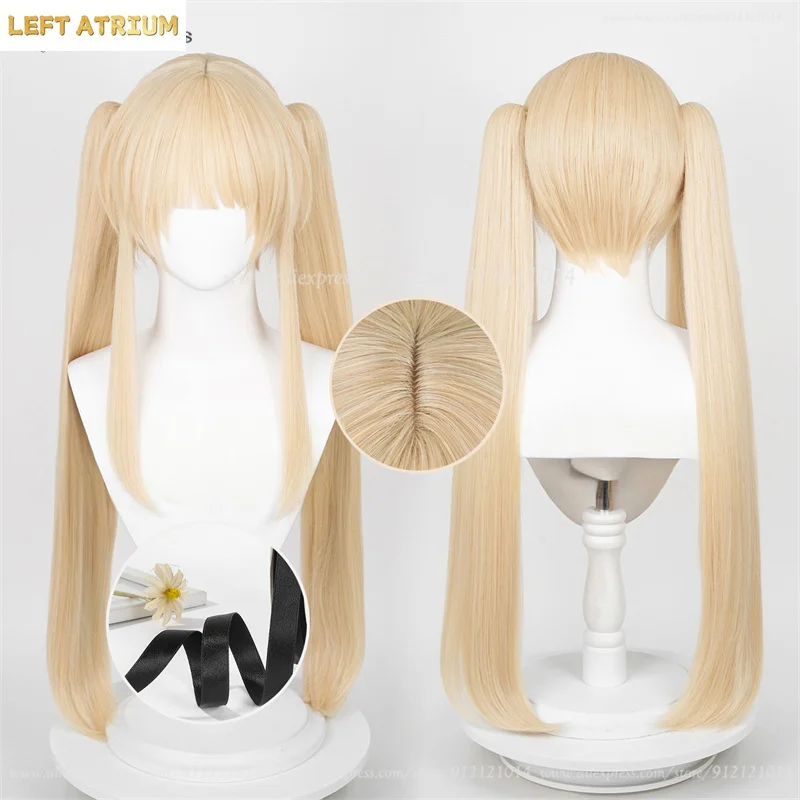 

Eriri Spencer Sawamura Cosplay Wig 80cmGolden Yellow Wigs For Women Cosplay Anime Cosplay Wig Heat Resistant Synthetic Hair