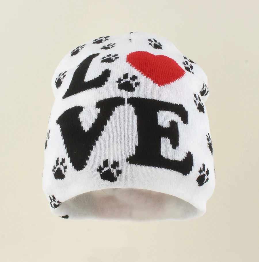 Fashion Harajuku Y2K Knitting Beanie Hat Cool Letter Graphic Knitting Cozy Knited Skullies Cap Slouchy Unisex Winter Hats