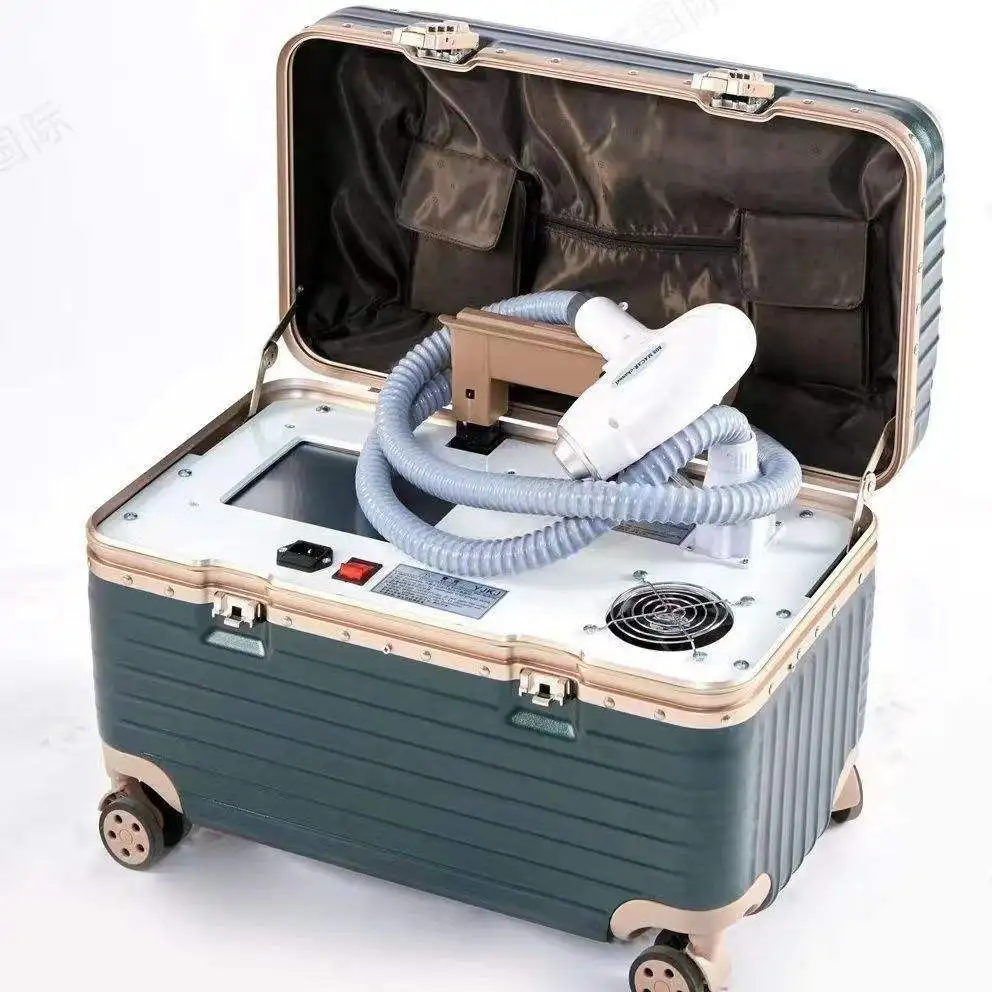 2024 Newest Suitcase  Professional Portable Painless Diode Laser 808nm Hair Removal Machine Home Use & Beauty Salon & Clinic