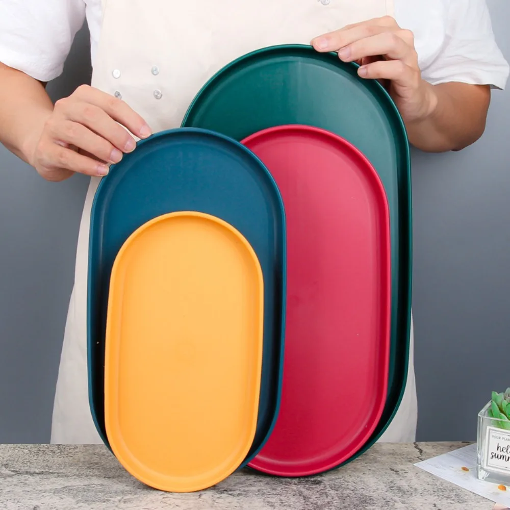 Tray Desktop Cosmetic Organizer Food Container Fruit Cake Plate Dessert Plate Nut Trays Baking Pastry Storage Storage Tray