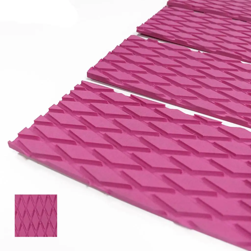 Almofada de Tração EVA para Prancha de Surf, Adesivo Antiderrapante para Deck de Prancha de Stand Up Paddle e Acessórios de Surf