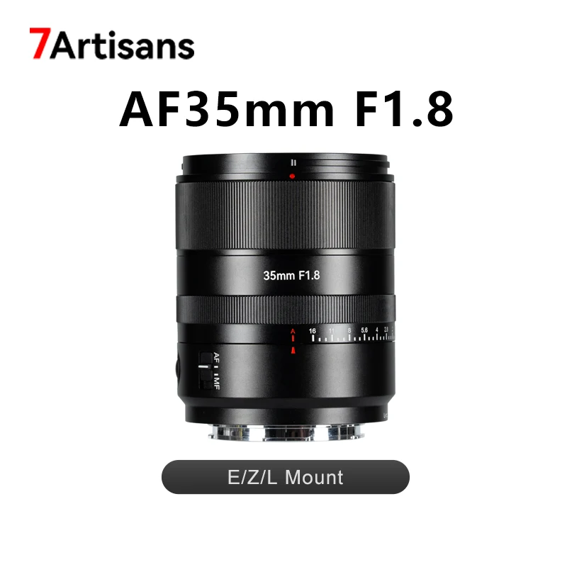 

Полнокадровый объектив 7artisans AF 35 мм F1.8 с автофокусом STM и большой диафрагмой для Sony E 7 IV Nikon Z L SL3-S Sigma BF S1RM2 Mount