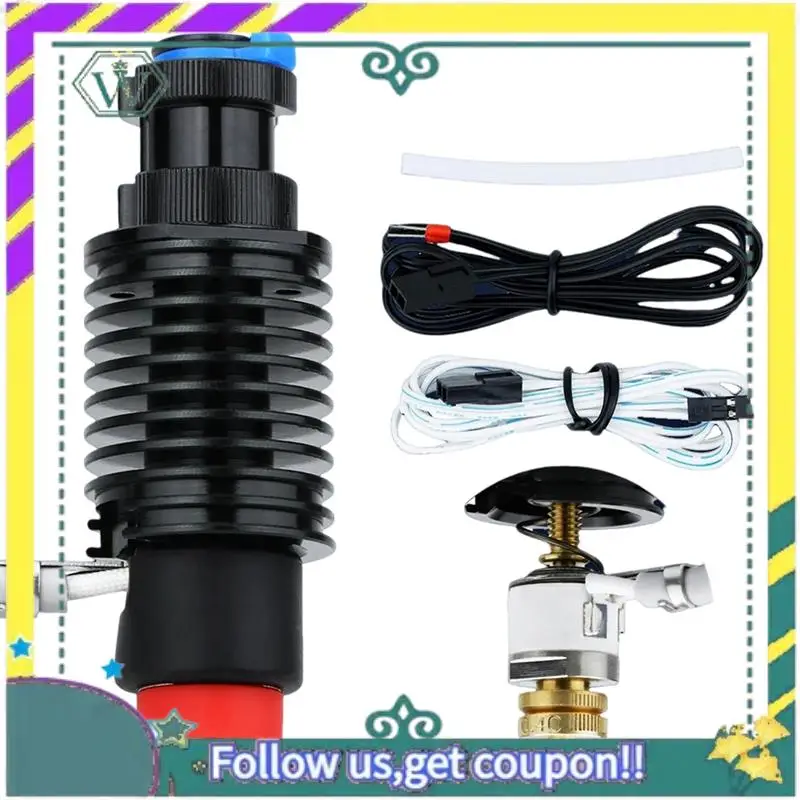 A28Q-For E3D Revo Hotend Kit V6 المبرد النحاس فوهة التدفئة الأساسية 104Nt الثرمستور ل E3D Revo ثلاثية الأبعاد أجزاء الطابعة الوصول #1