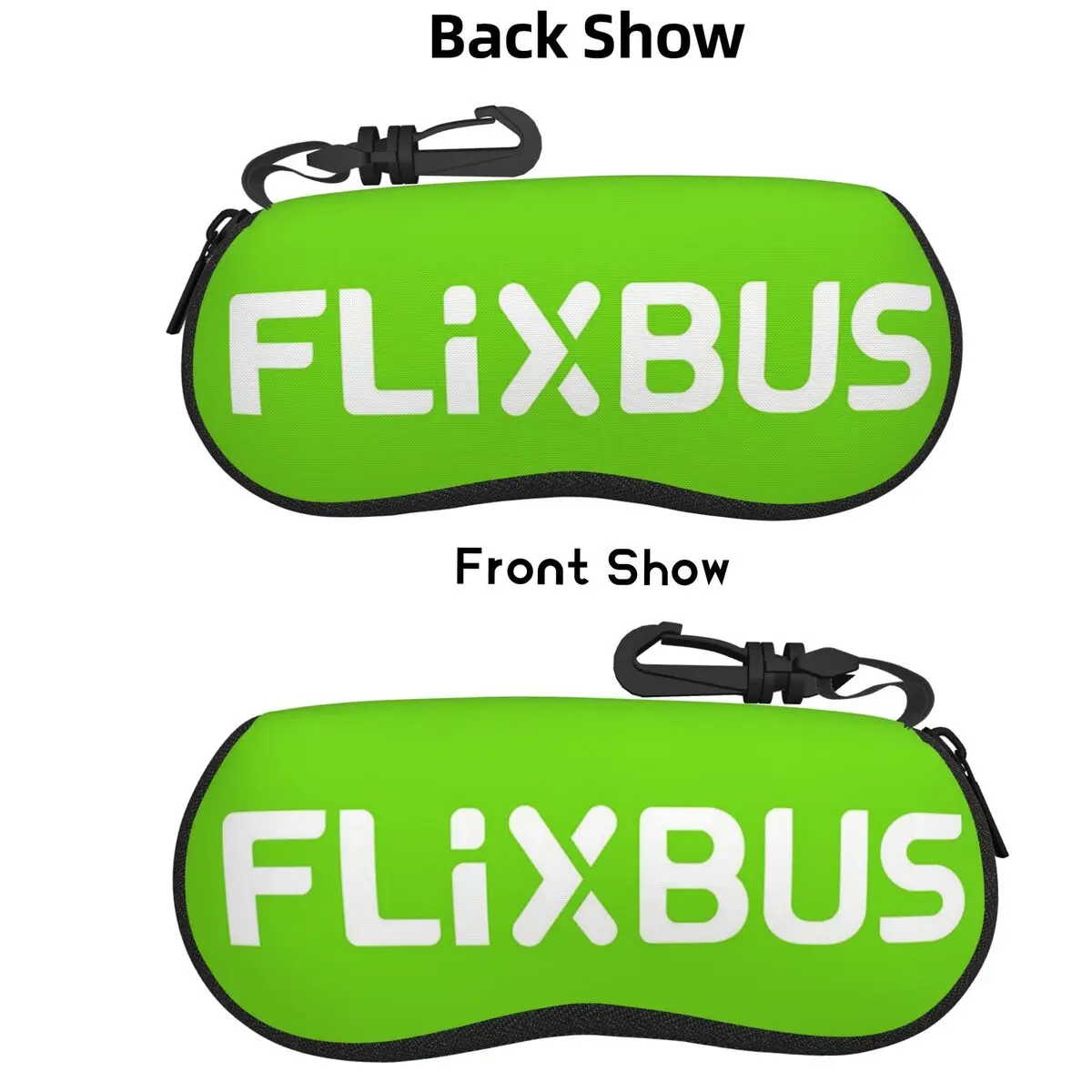 

Flixbus Shell Glasses Case Protective Sunglasses Box Women Men Soft Eyeglasses Bag Pouch