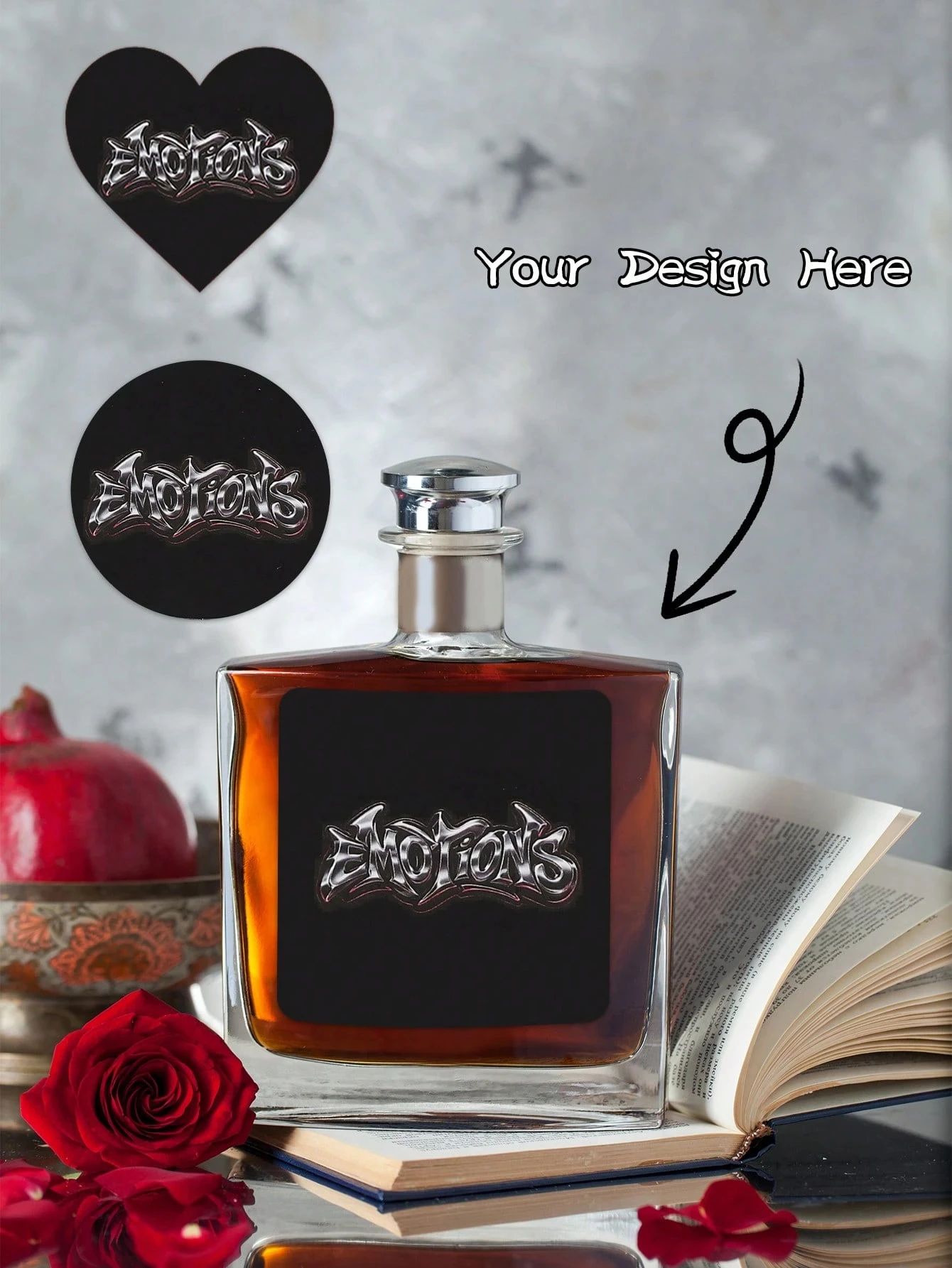 Custom Personalized Colorful Stickers Vinyl Transparent Retro Kraft Paper Waterproof Reusable Wedding Birthday Gifts Name Labels