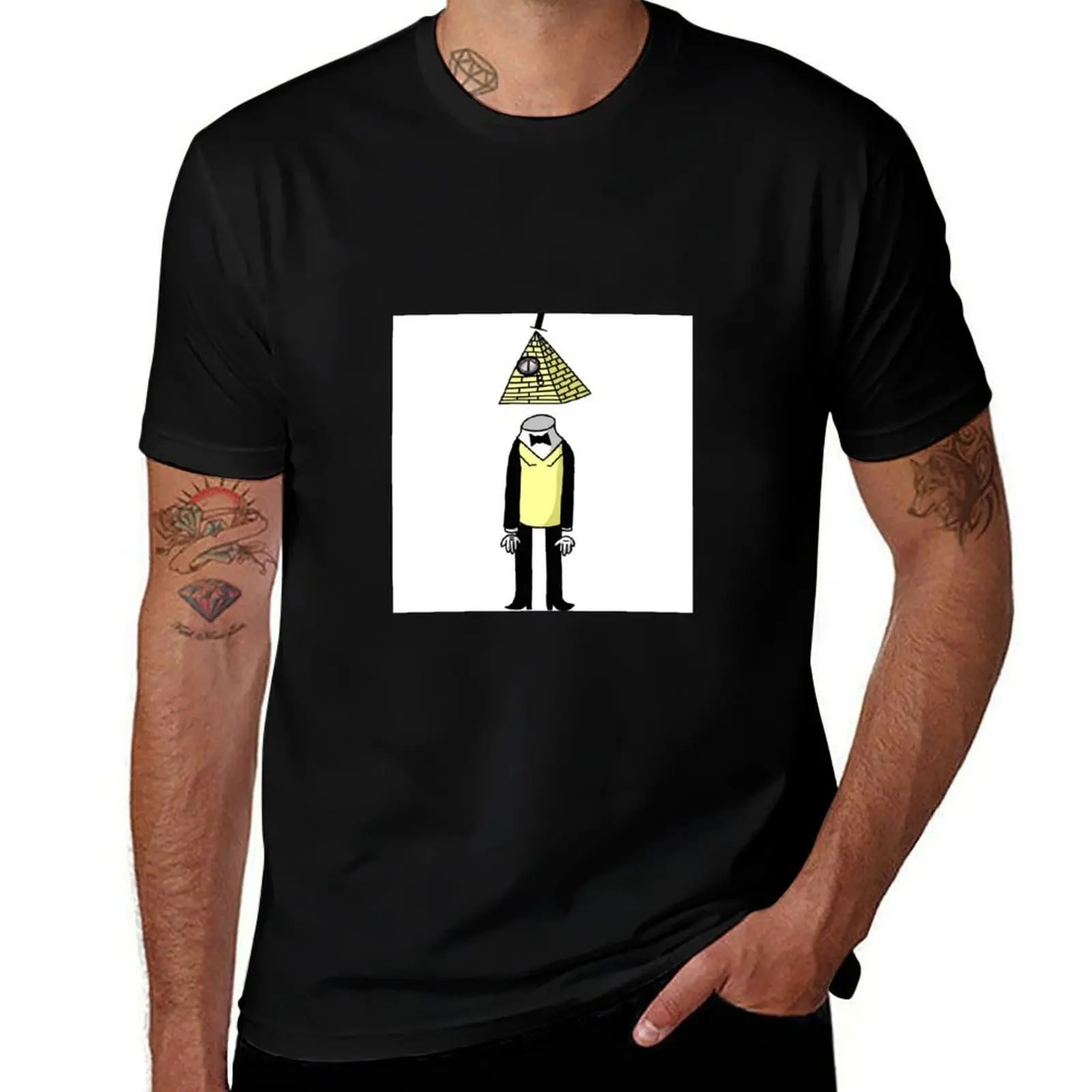 

Pyramid Guy T-Shirt shirts graphic tee cheap stuff baggy shirts rapper graphic tees oversized t shirt men