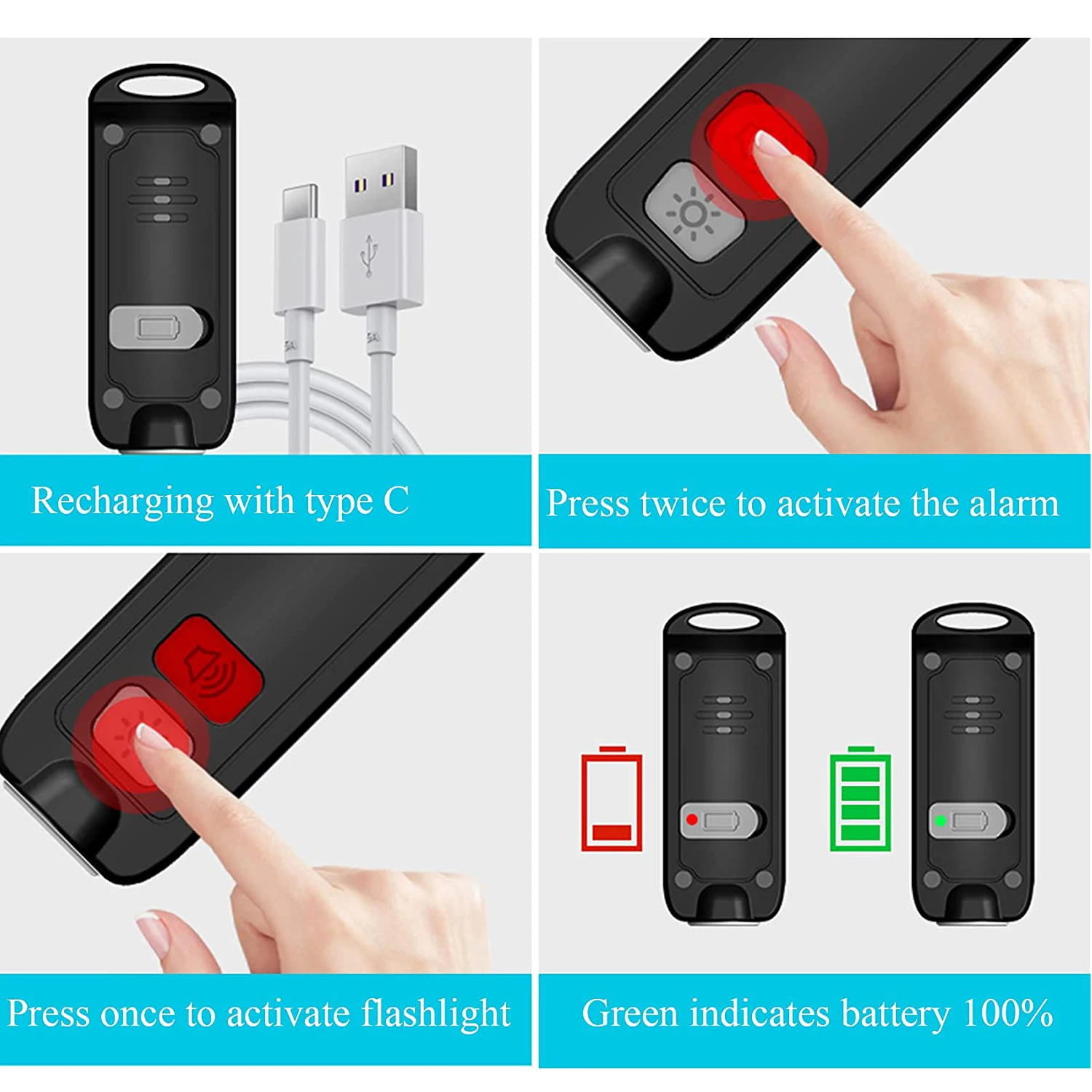 SQPP-Safe Persönlicher Alarm,  – Personal Alarm Keychain Bewertung und Preis