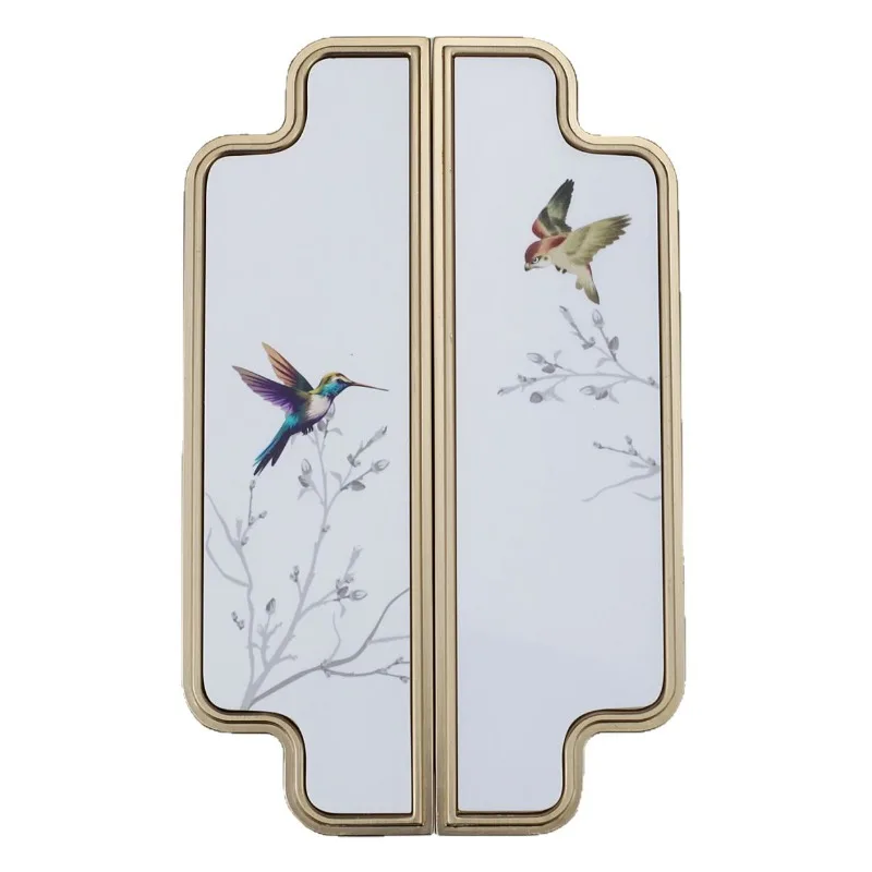 1 Pair Chinese Song-style Aesthetic Closet Door Pull Handle Elegant Drawer Knob Handles Cupboard Wardrobe Pulls For Home