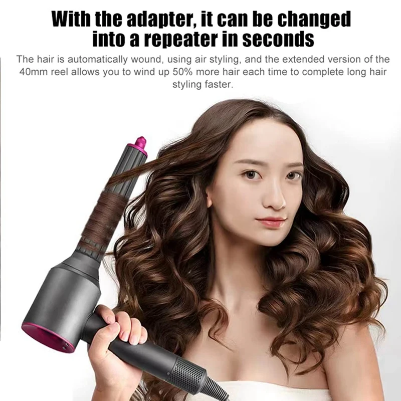 M08K 40MM Curling Styler สิ่งที่แนบมาสําหรับ Dyson Airwrap Supersonic เครื่องเป่าผมอัตโนมัติ Curling Barrels Curl Hair Styler เครื่องมือ A