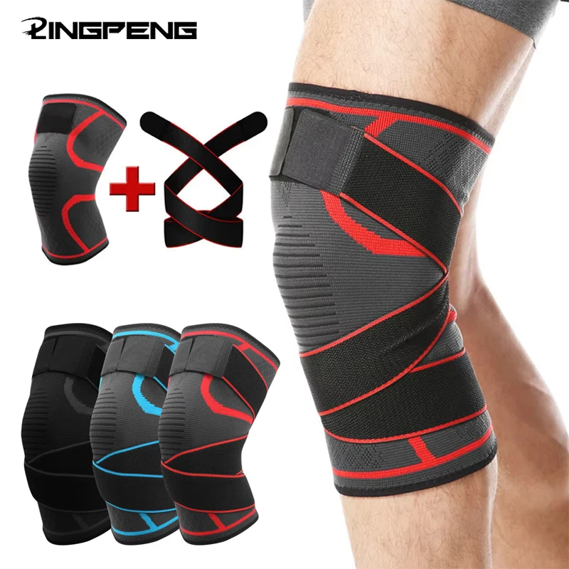 1PC Kompression Orthopädische Knieschoner Für Arbeit, Fitnessstudio, Gelenk, Fußball, Einstellbare Kniebandage Unterstützung Sport Schutz Für Knieschmerzen