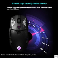 Mechrevo M770 Dual-mode Gaming Mouse Original Paw3395 Lightweight Wireless Gaming Mouse Replaceable Small Hand Top Cover Hot