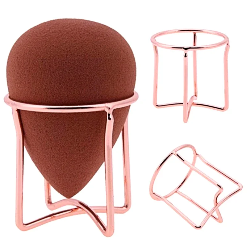 Makeup Puff Rack Sponge Holder Beauty Makeup Powder Puff Blender Storage Rack Sponge Drying Stand Holder