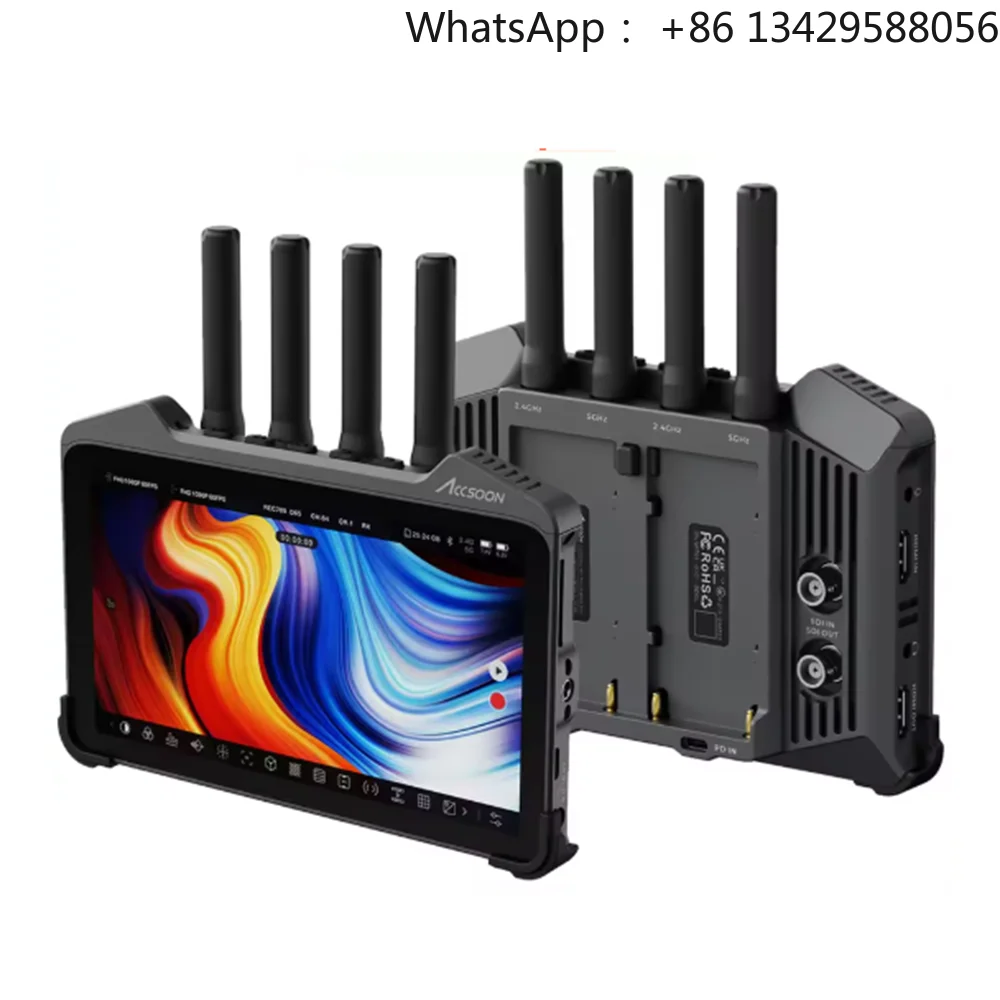Accsoon CineView M7 Pro 7'' Touch Screen 1000Nits 3D Lut On-Camera Director Field Monitor for Transmitter Receiver