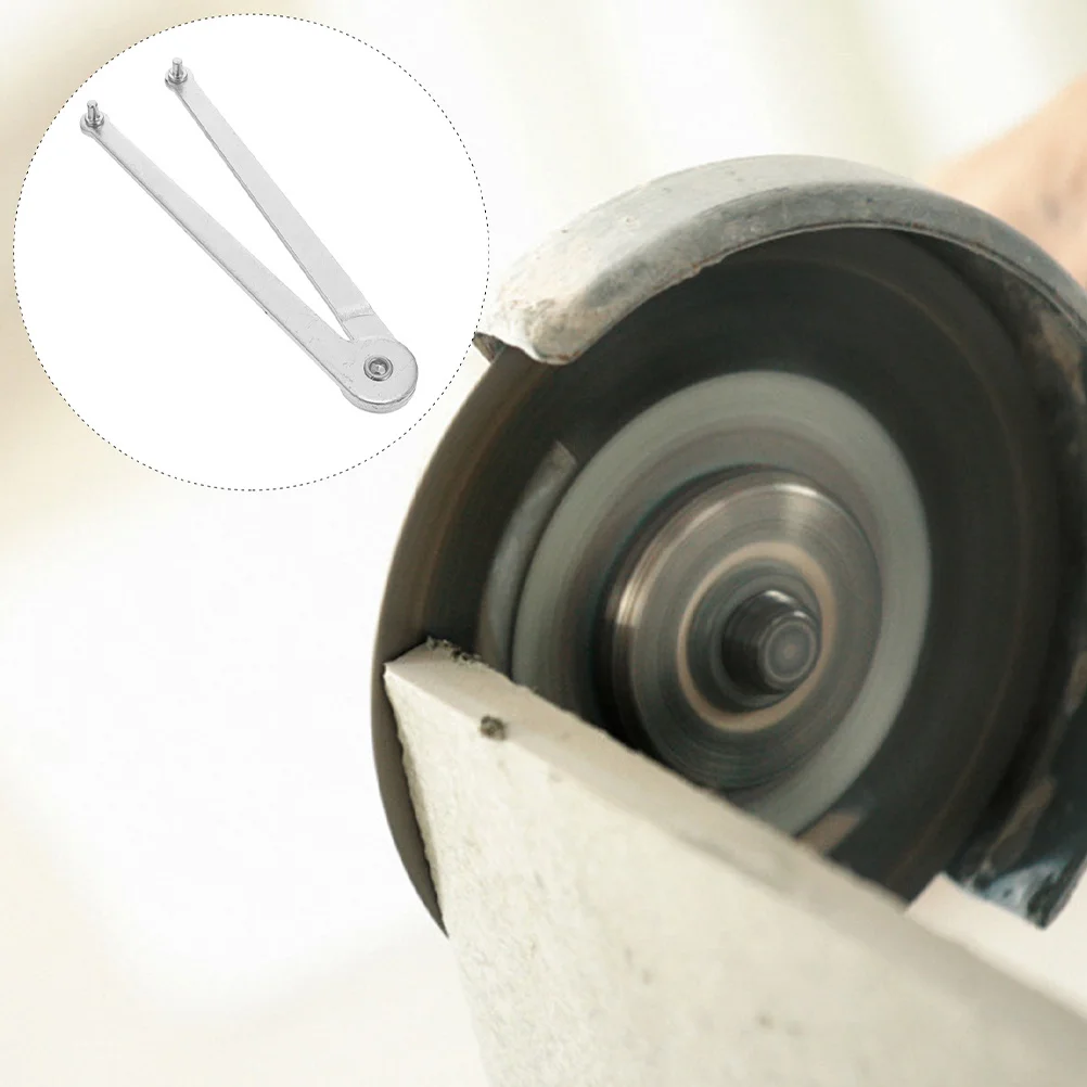

Angle Grinder Wrench Adjustable Spanner Durable Steel Tool for Repair Maintenance Angle Removal Replacement Spanner Wrench