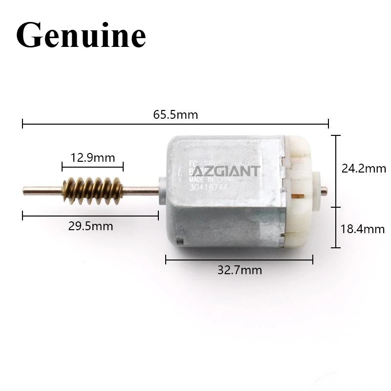 Door Lock Motor for Gol 2010-2020 Car Accessories for Volkswagen Center Control 1020547 3P2456 12V