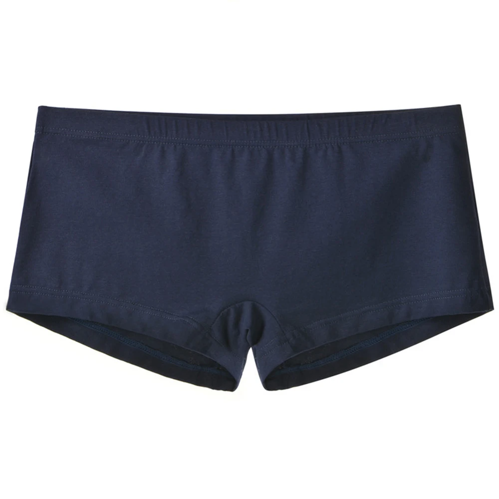 Mens Sexy Low Rise Cotton Bikini Breathable Underwear Underpants Lingerie Shorts Trunk Seamless Soft Shorts Male Briefs