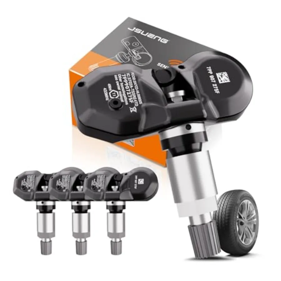 4-Pack Tire Pressur…