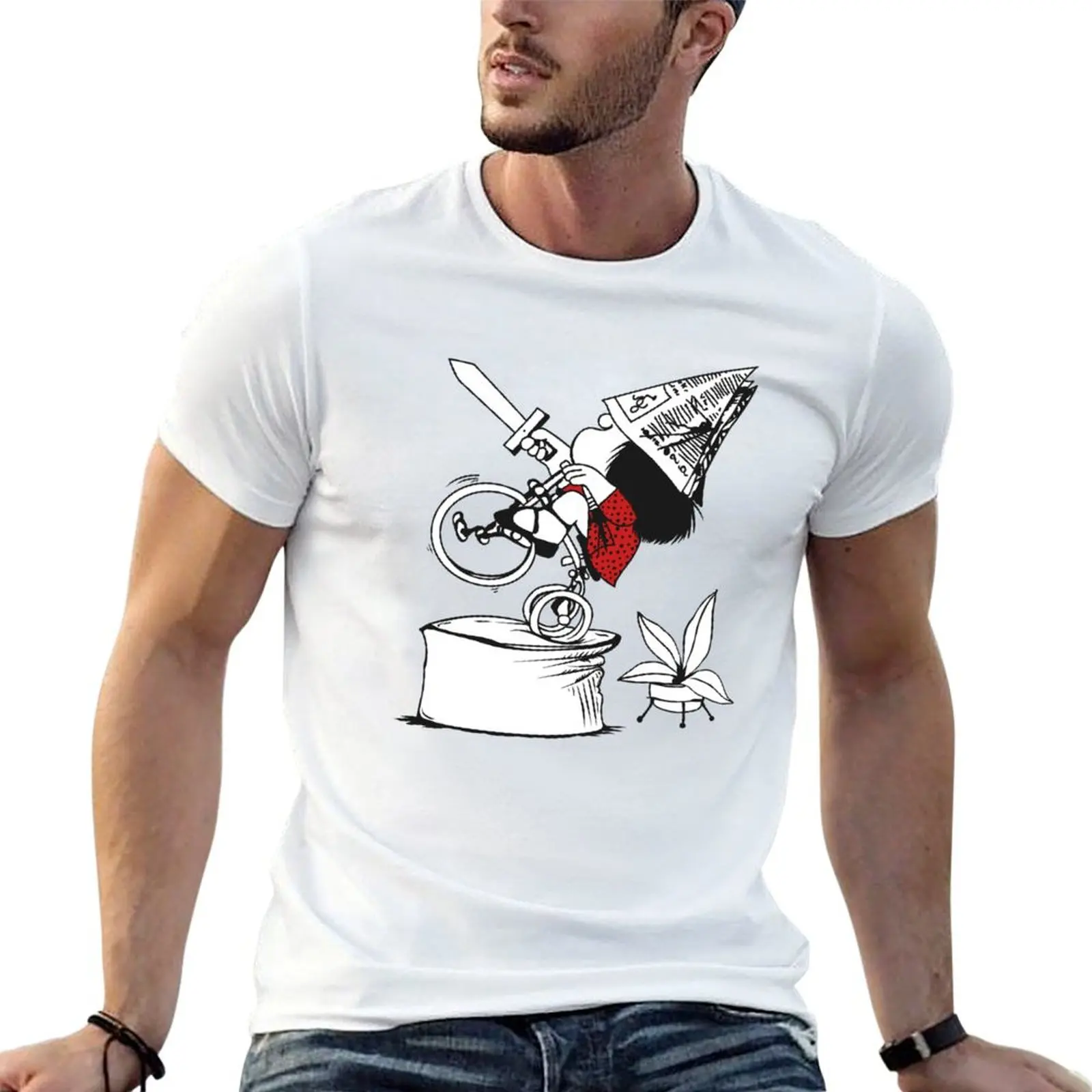 T-shirt Conqueror pour homme, t-shirt de créateur pour homme, t-shirt en coton, t-shirt personnalisé